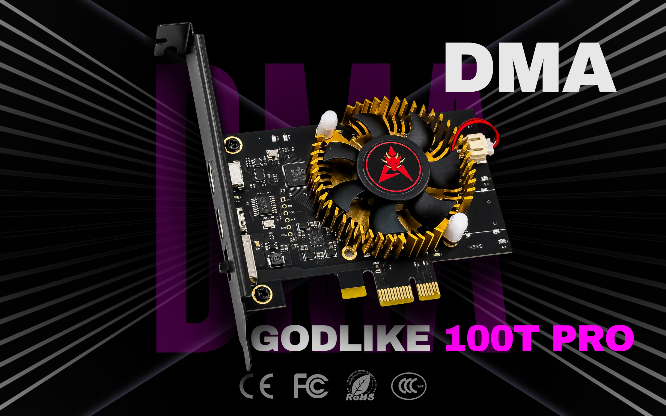 DMA CARD GODLIKE 100T PRO
