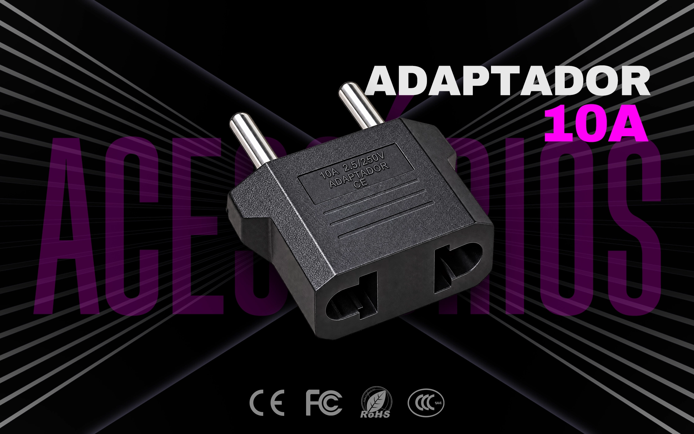 ADAPTADOR TOMADA 10A - LOBNHO