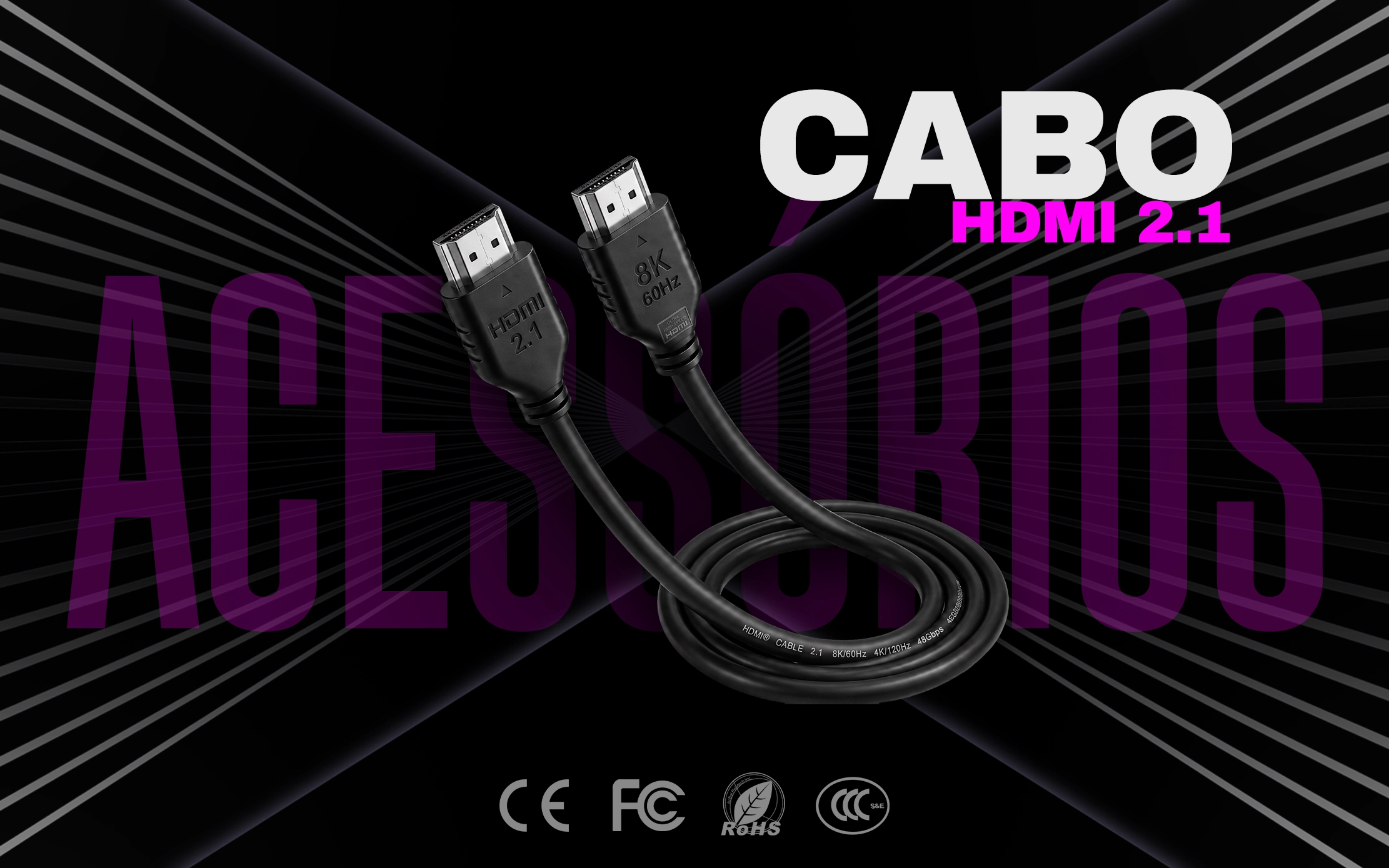 CABO HDMI 2.1 - LOBNHO